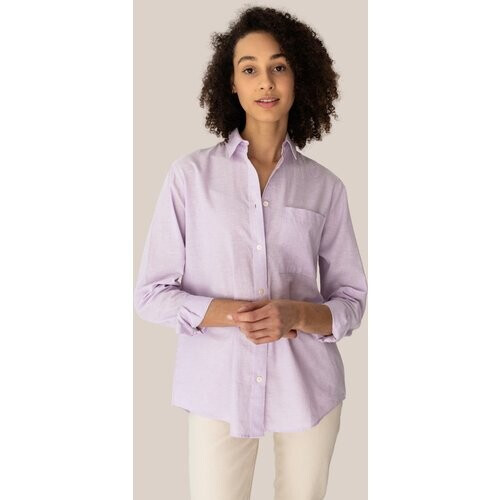 Arber Studio dames vegan Blouse Wilgen Lila Tweedehands