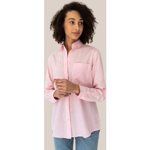 Arber Studio dames vegan Blouse Willow Roze Tweedehands
