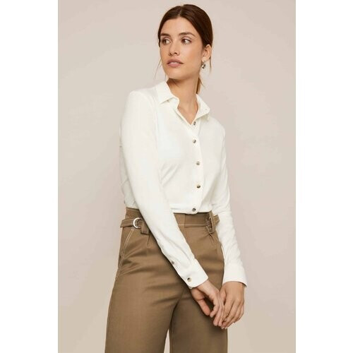 Arber Studio dames vegan Cedar Blouse White Tweedehands