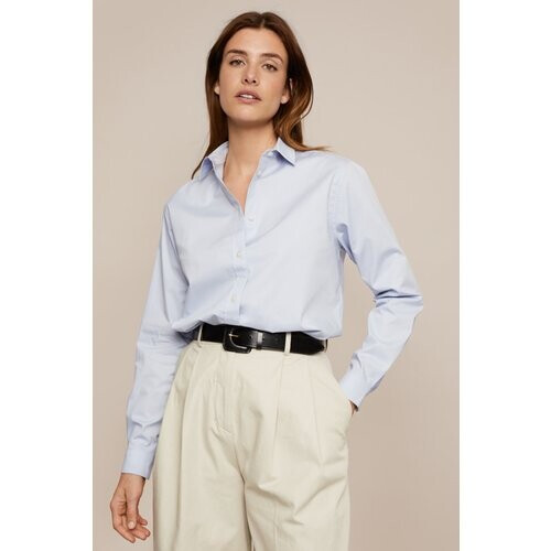 Arber Studio dames vegan Willow Blouse Lichtblauw Tweedehands