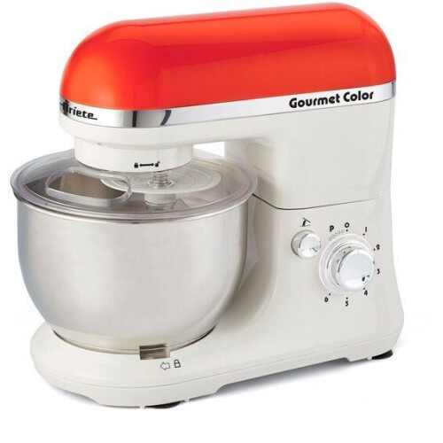 Ariete Gourmet Color - Keukenmachine 1000W 4l Oranje Wit