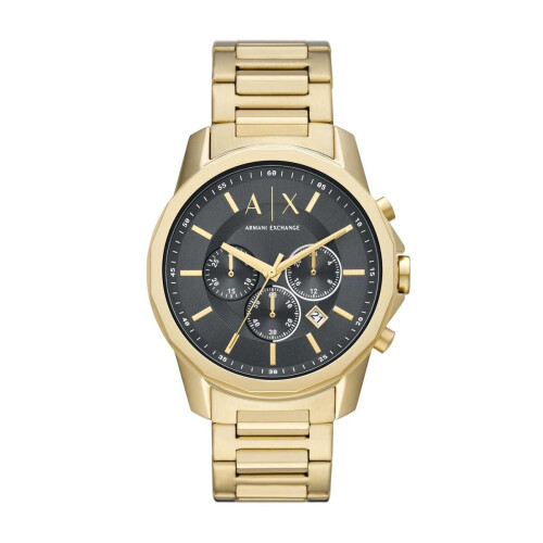 Armani Exchange AX1721 - Herenhorloge - Chronograaf - Goudkleurig 44 mm Tweedehands