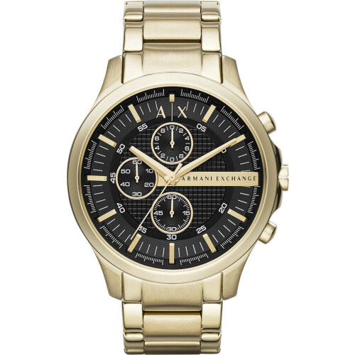 Armani Exchange AX2137 - Herenhorloge 46 mm - Quartz - Goudkleurig Tweedehands