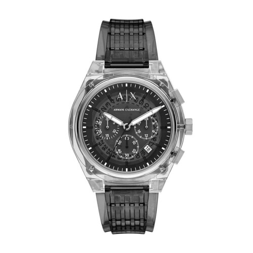 Armani Exchange AX4167 - Polshorloge - Chronograaf - Grijs 44mm Tweedehands