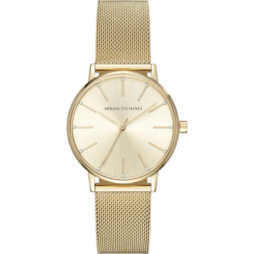 Armani Exchange AX5536 - Dameshorloge 36 mm - Goudkleurig Tweedehands