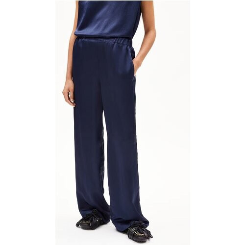 ARMEDANGELS dames vegan Broek Jonvaali Tinted Navy Tweedehands