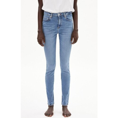 ARMEDANGELS dames vegan Jeans Tillaa Sky Blue Tweedehands