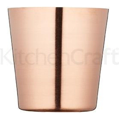 Artesa 2-delige set koperkleurige serveerbeker - Bruin - 9x8.50 cm