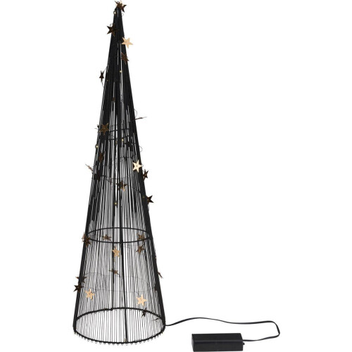 Arti Casa LED Kerstdecoratie Kegel (51 cm) - Draadloze Kerstverlichting - Warm wit
