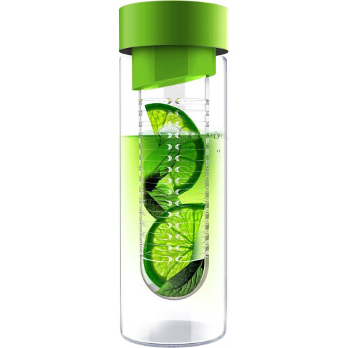 Asobu Flavour It - Drinkbeker - Inclusief fruitinfuser - 480 ml - Groen Tweedehands