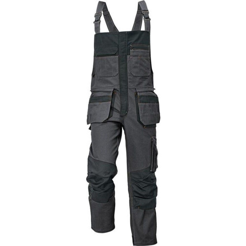 Assent RENMARK bibpants - Werkbroek met multifunctionele zakken - Grijs - 50