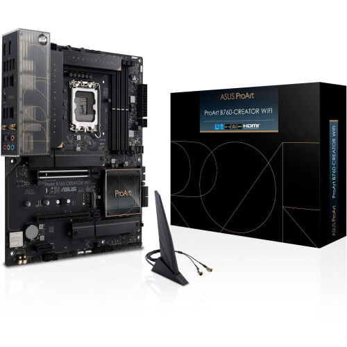 ASUS ProArt B760-Creator WiFi - Moederbord ATX - Intel B760 - WiFi 6 - Bluetooth 5.2
