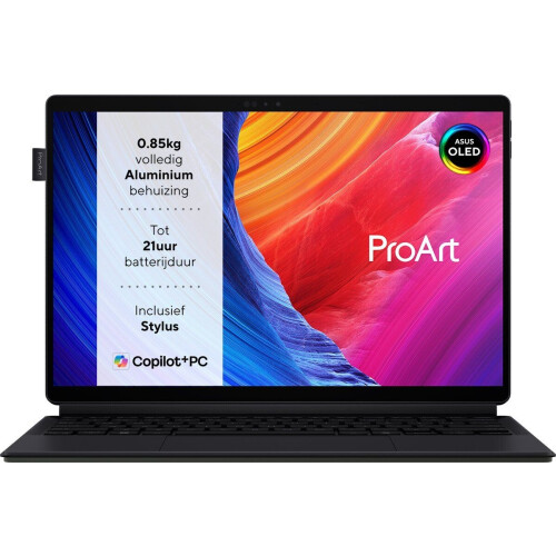 ASUS ProArt PZ13 OLED HT5306QA-LX006X - 2-in-1 Laptop - Snapdragon X Plus - 16GB/1000GB - 13.3 inch