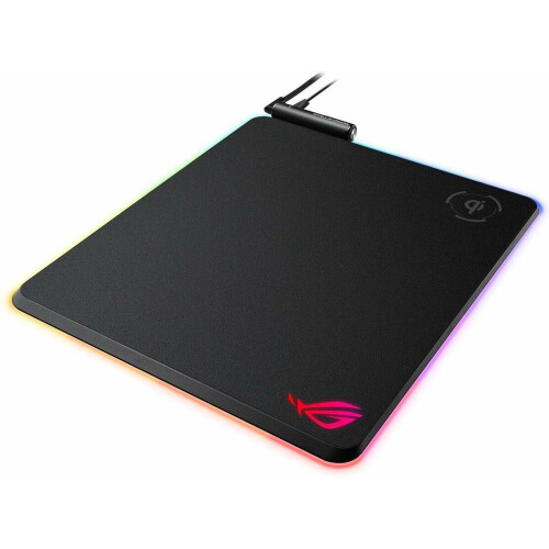 ASUS ROG Balteus Qi - Gaming muismat - Draadloze Qi-oplaadfunctie RGB - Zwart