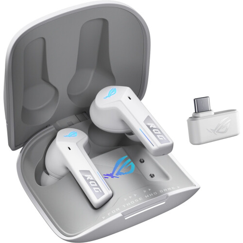 ASUS ROG Cetra True Wireless Speednova - In-ear Headset - Actieve Noise-cancelling - Wit