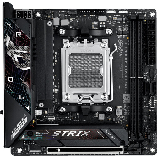 ASUS ROG Strix B850-I - Mini-ITX Moederbord - AM5 - DDR5 - Wi-Fi 7 - 2.5Gb LAN Tweedehands