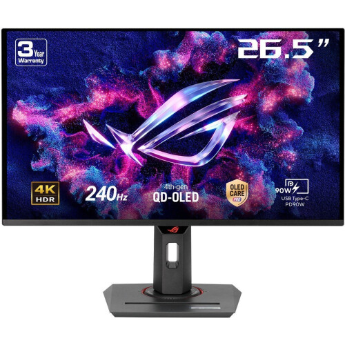 ASUS ROG Strix OLED XG27UCDMG - 4K OLED Gaming Monitor - 240Hz 27 inch - USB-C 90W Power Delivery Tweedehands