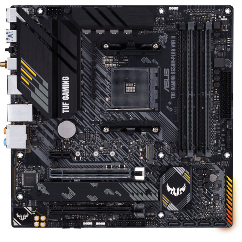 ASUS TUF Gaming B550M-PLUS WIFI II - Micro-ATX Moederbord - Socket AM4 - PCIe 4.0 - 2,5 Gb Ethernet