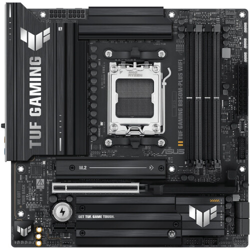 ASUS TUF Gaming B850M-PLUS WIFI - Micro-ATX Moederbord - AM5 - DDR5 - Wi-Fi 6E - 2.5Gb LAN