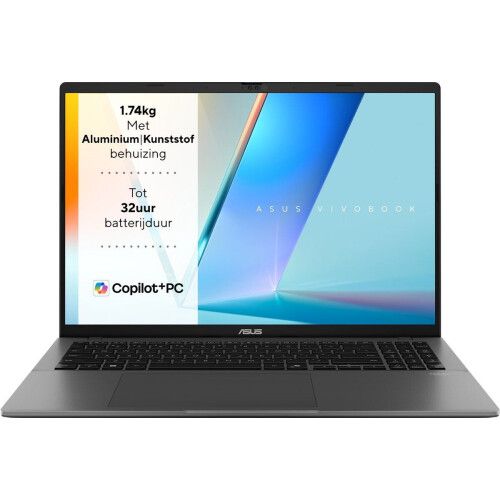ASUS Vivobook S16 S3607QA-PL018W - Copilot+ Laptop - 16 inch - 2560 x 1600 resolutie Tweedehands