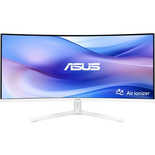 ASUS VU34WCIP-W - QHD Ultrawide Monitor - Ingebouwde luchtionisator - USB-C 65W - 100Hz - 34 inch