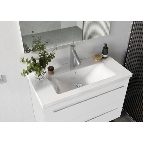 Atlantic badkamermeubel Sienna met spiegel - wit 60 cm Tweedehands