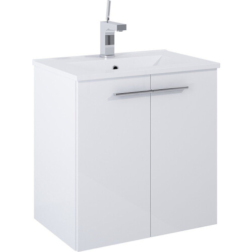 Atlantic Clara - Badkamermeubel 60 cm - 2 Softclose Deuren - Wit