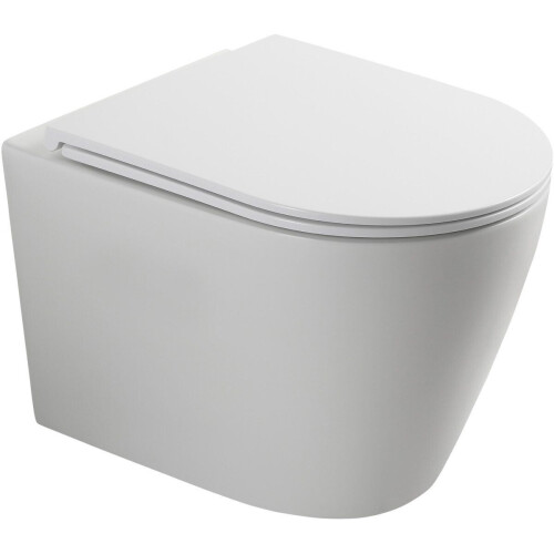 Atlantic Joey - Hangend toilet - Diepspoel - Mat wit