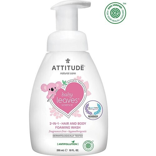 Attitude baby leaves 2-in-1 Shampoo & Douchegel - Parfumvrij Tweedehands