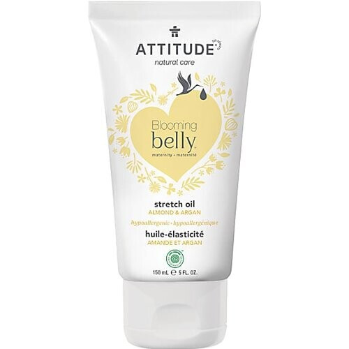 Attitude Blooming Belly Huidolie Amandel & Argan 150 ml Tweedehands