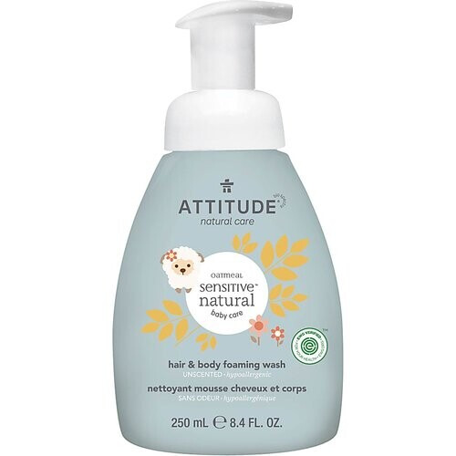Attitude Oatmeal sensitive natural baby care - 2in1 Shampoo & Schui... Tweedehands