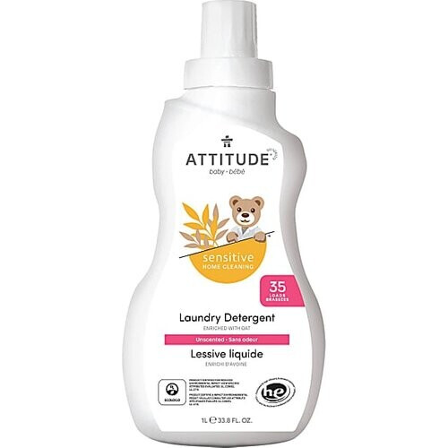 Attitude Oatmeal sensitive natural baby care - Wasmiddel 35 wasbeu... Tweedehands