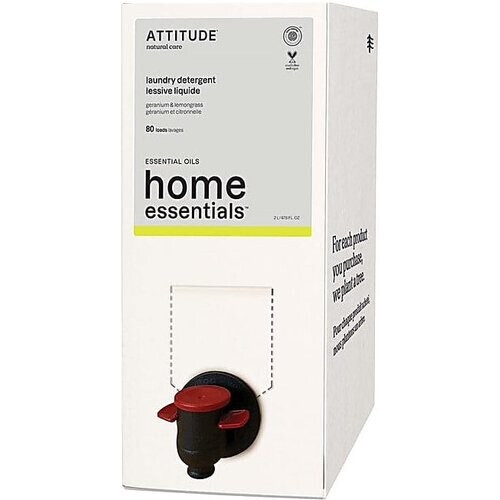 Attitude Wasmiddel Geranium & Citroengras Refill Tweedehands
