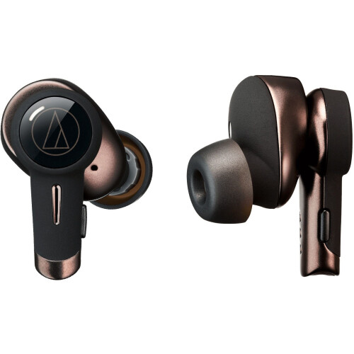 Audio-Technica ATH-TWX9 - In-ear - Draadloos - IPX4 spatwaterdicht - Bruin Tweedehands