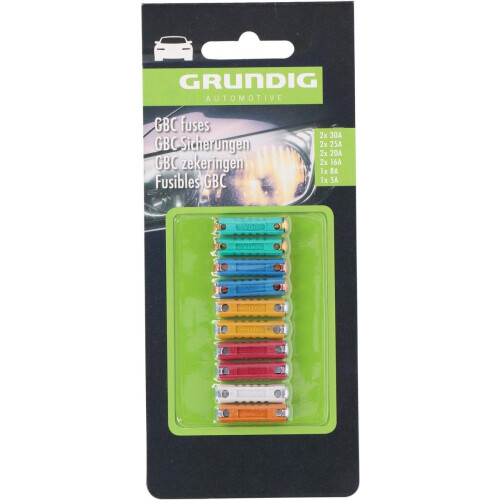 Autozekeringen - GBC - 10 Stuks - Grundig Tweedehands