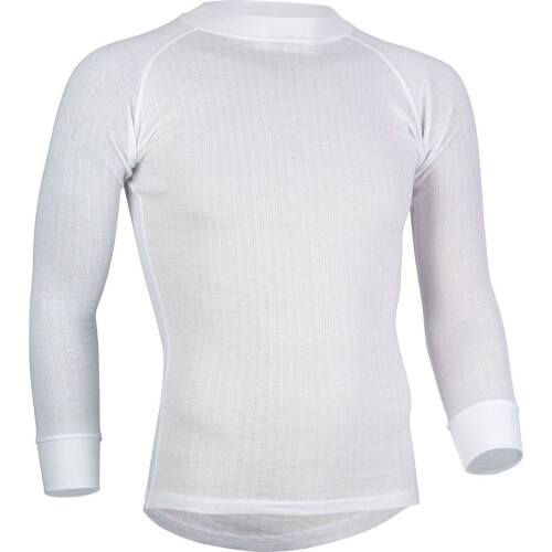 Avento Thermoshirt - Heren - Lange mouwen - Drop-needle techniek - Wit - M