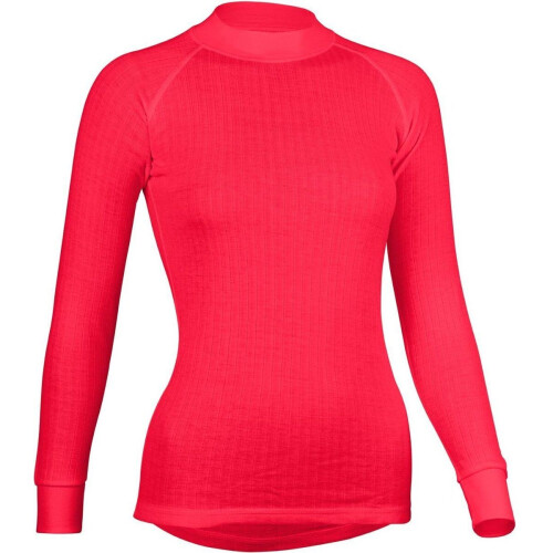 Avento Thermoshirt - Lange Mouw - Aansluitend - Fuchsia - Maat 40