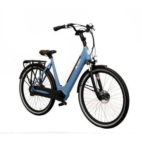 Avon N7 Elektrische Damesfiets 28 Inch Middenmotor Mat Blauw Gratis Rijklaar Bezorgd | Nieuw (outlet)