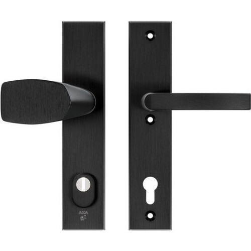 AXA Edge Plus - Veiligheids Deurbeslag set - SKG3 - Kerntrekbeveiliging - Aluminium Zwart Tweedehands