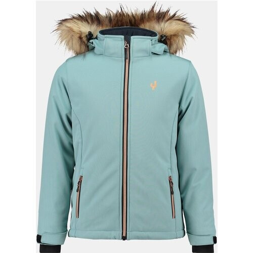 Ayacucho Fireball Softshell Jas Junior Lichtgroen Tweedehands