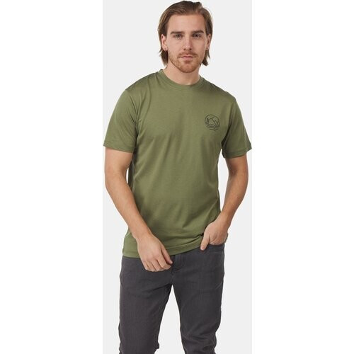 Ayacucho Lake Side T-shirt Middenkaki Tweedehands