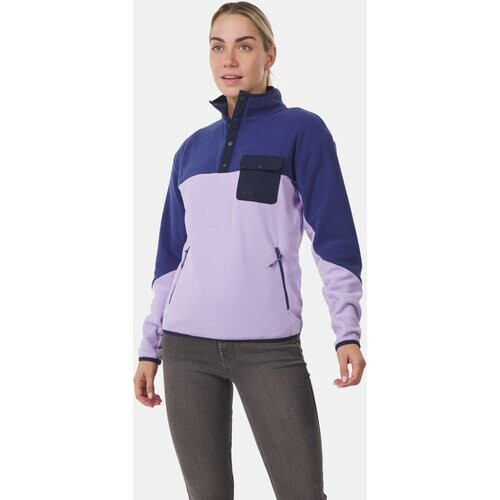 Ayacucho Peniche Snap Pullover W Middenblauw/Lila Tweedehands