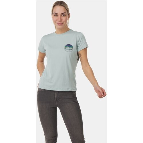 Ayacucho Summit Tee T-Shirt Dames Lichtgroen Tweedehands