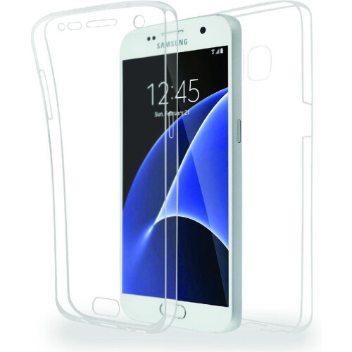 Azuri Samsung Galaxy S7 - Full Cover TPU ultra dun - 360 graden bescherming Tweedehands