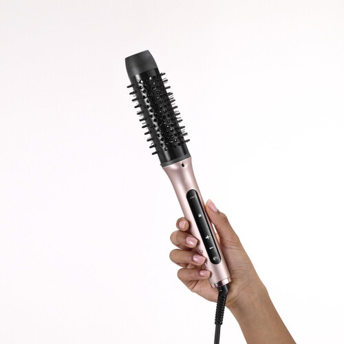 BaByliss Volume Boost HSB200E - Volumeborstel - 4 temperaturen 145°C - 190°C - Antistatische borstelharen