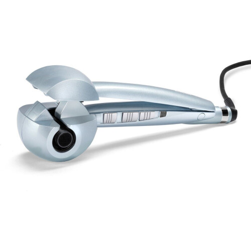 BaByliss Hydro-Fusion Curl Secret C1700E - Automatische Krultang - Anti-Pluis Effect - Blauw Tweedehands