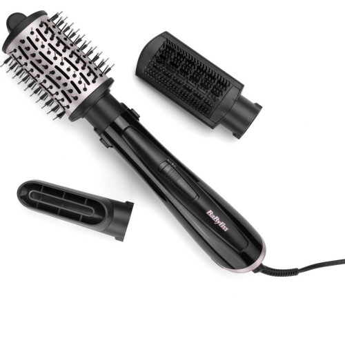BaByliss Style Smooth 1000 AS128E - Föhnborstel - 1000W - Ovale borstel - Zwart