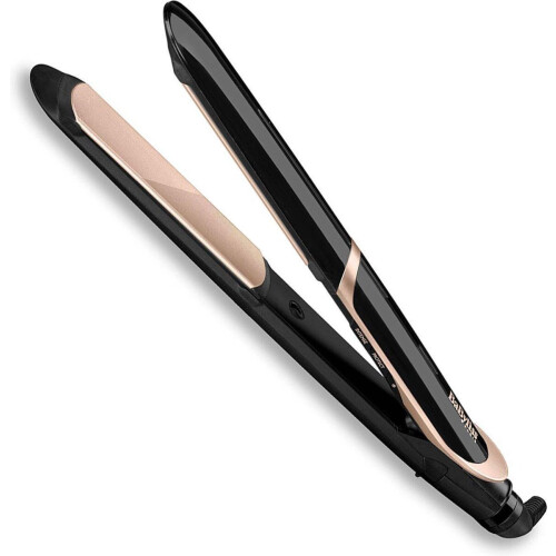BaByliss Super Smooth 235 Stijltang ST393E - 6 Temperatuurinstellingen - Titanium keramiek - Zwart/Goud Tweedehands