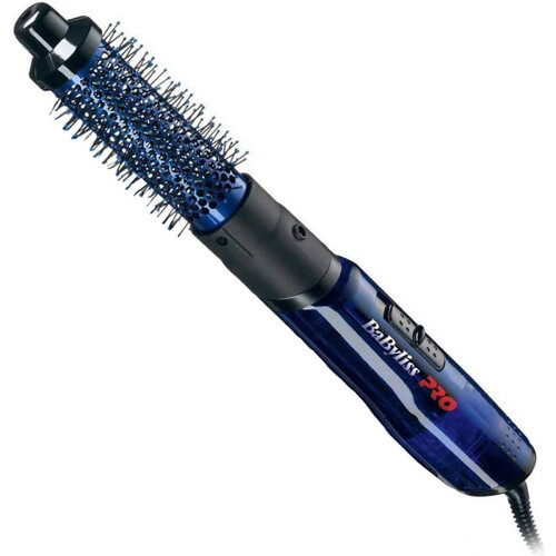 BaBylissPRO Blue Lightning BAB2620E - Föhnborstel - 34mm - 2 snelheden - Zwart