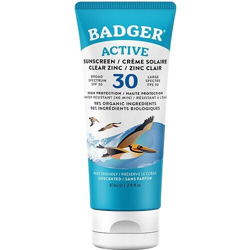 Badger Balm Broad Spectrum Clear Zonnebrandcreme SPF30 Tweedehands
